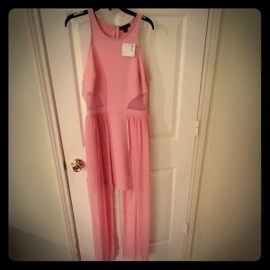 Pink High Low dress